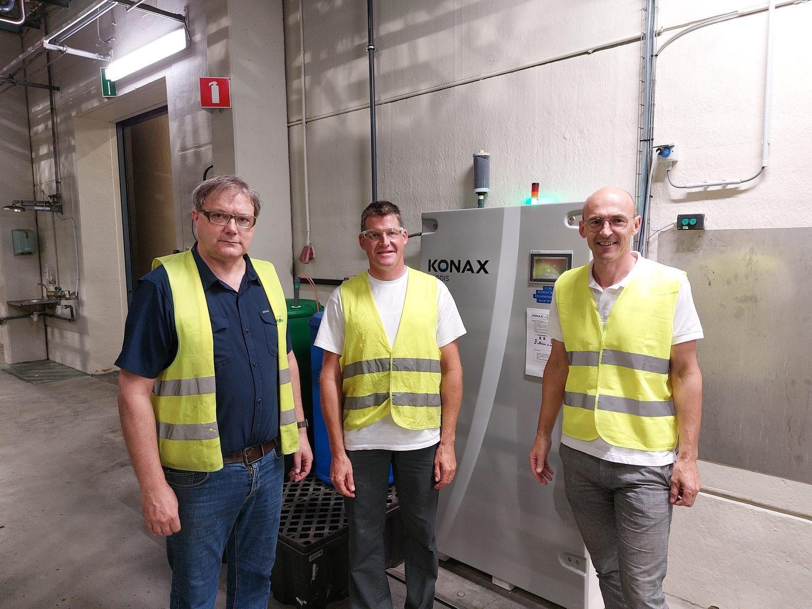 Konax installation at McBride